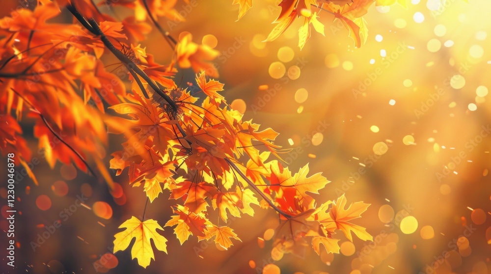 Maple tree in autumn