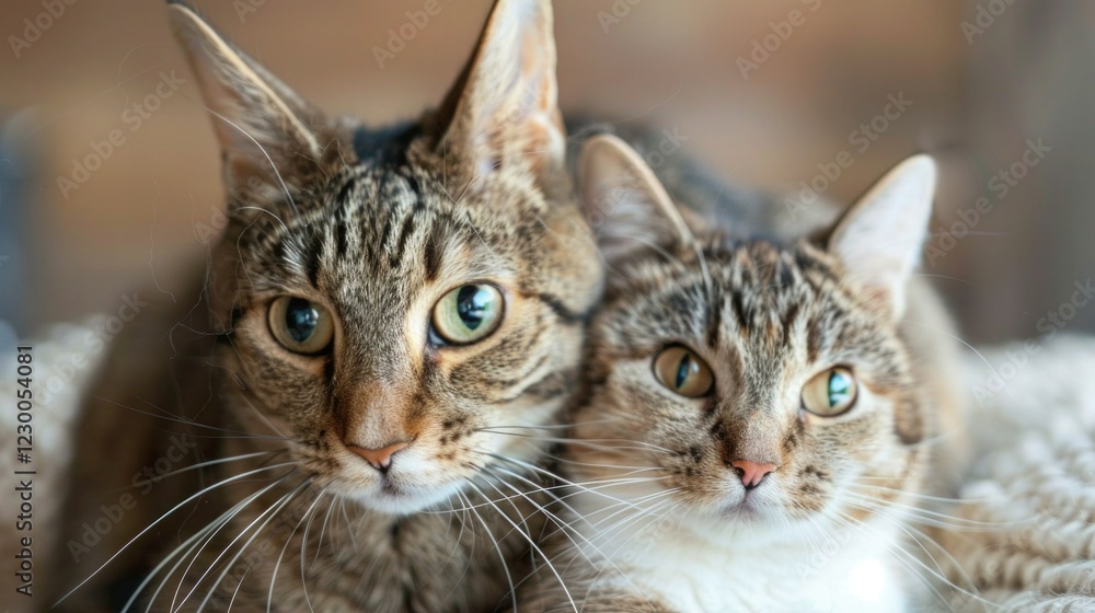 Rabbit and cat portrait Cats and rabbit are very cute. Rabbit and cat portrait Cats and rabbit are very cute.