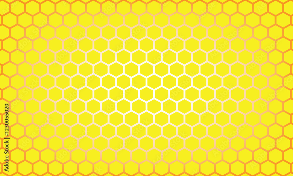 Gradient yellow hexagonal background vector design in eps 10 Gradient yellow hexagonal background vector design in eps 10