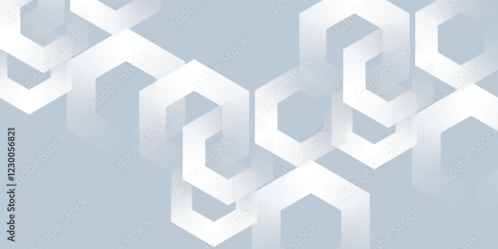 Abstract hexagon lines on gray background. Geometric stripe line art design for poster modern good simple Abstract hexagon lines on gray background. Geometric stripe line art design for poster modern good simple