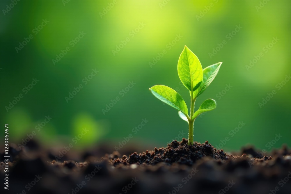 Sapling sprouts unfolding delicate leaves and branches, branch, leafy, newgrowth Sapling sprouts unfolding delicate leaves and branches, branch, leafy, newgrowth