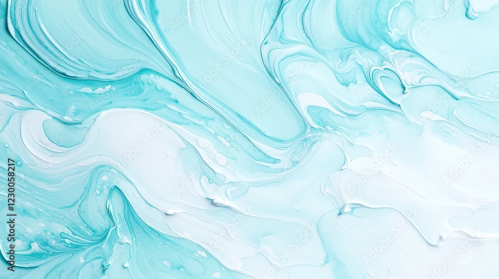 Joyful Seafoam Breeze, vibrant and whimsical watercolor abstract evoking playful ocean waves, perfect for summer decor and stationery, celebrating the lively spirit of the season Joyful Seafoam Breeze, vibrant and whimsical watercolor abstract evoking playful ocean waves, perfect for summer decor and stationery, celebrating the lively spirit of the season