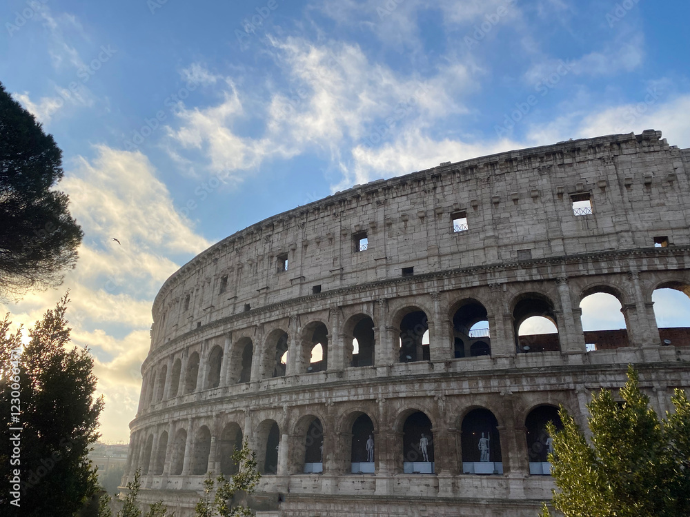 Fototapeta premium Colosseum of Rome from the outside
