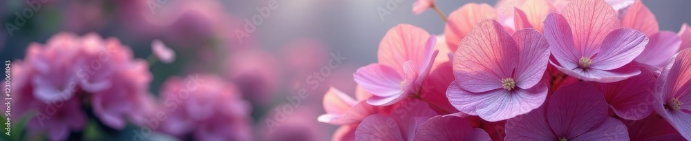 Fragile and wilting hydrangea petals drop off, natural, fall, desolate Fragile and wilting hydrangea petals drop off, natural, fall, desolate