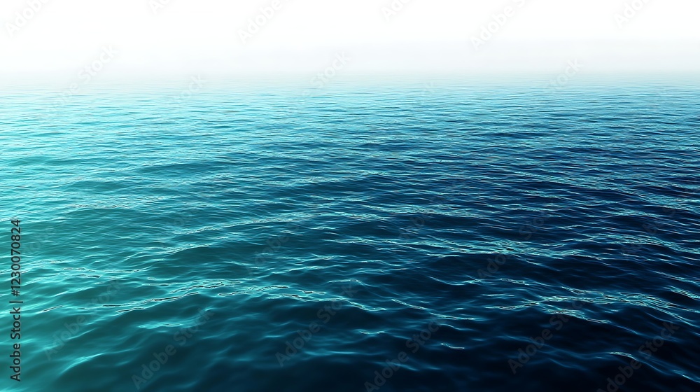 Fototapeta premium Serene Aqua to Navy Gradient Background with Glossy, Water-like Texture for a Modern Digital Backdrop