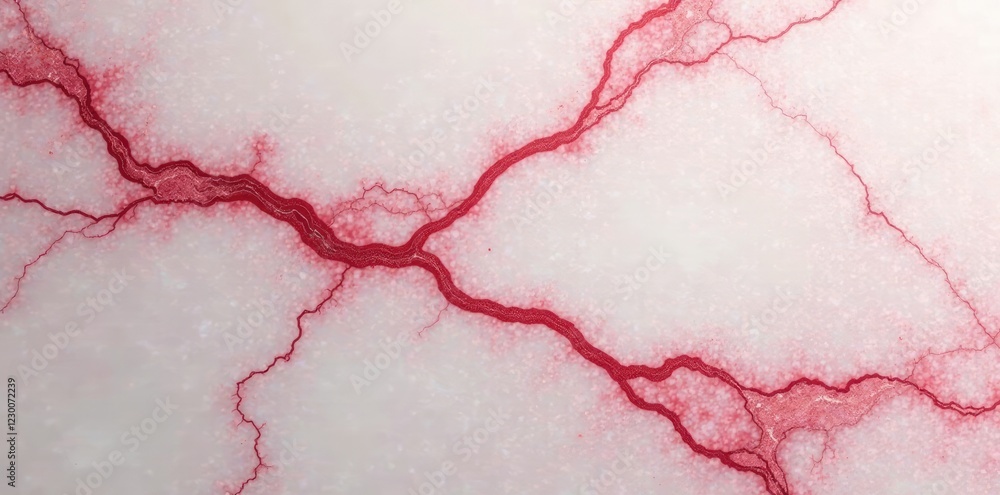 Marble surface with red veins and a subtle gradient background, vein, sophisticated Marble surface with red veins and a subtle gradient background, vein, sophisticated