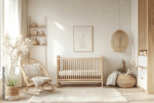 A snug baby room designed for comfort and relaxation.