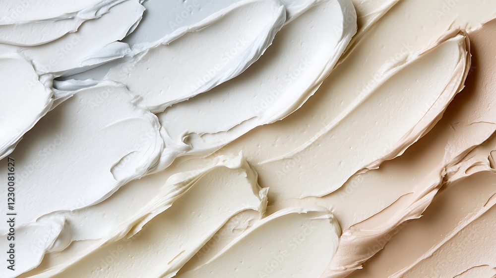 Fototapeta premium Elegant Gradient Backdrop from Soft Cream to Warm Ivory with a Matte, Smooth Texture and Minimal Design