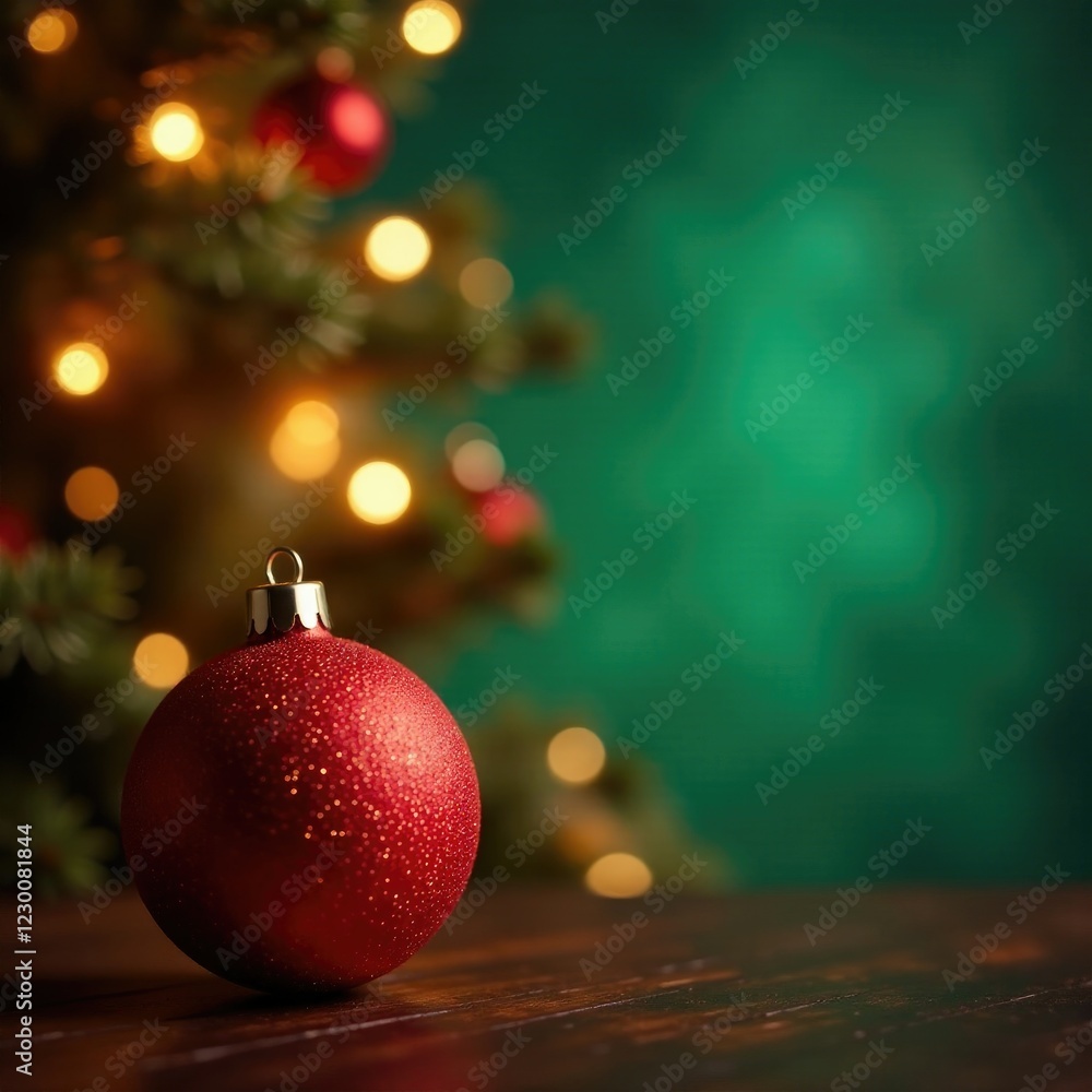 Fondo de navidad con bola y lazo de colores brillantes, holiday, navidad, navide?o Fondo de navidad con bola y lazo de colores brillantes, holiday, navidad, navide?o