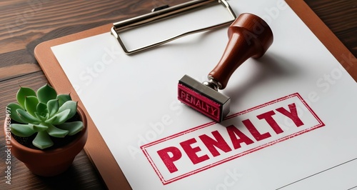 A rubber stamp reading 