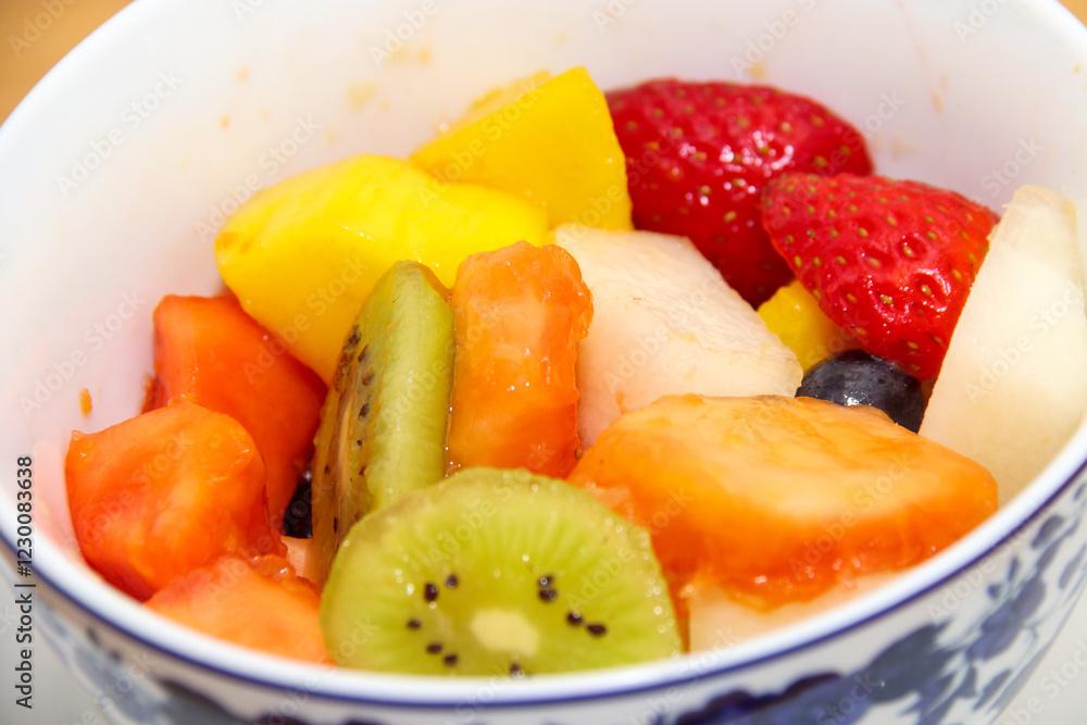 fruit salad in Rio de Janeiro. fruit salad in Rio de Janeiro.