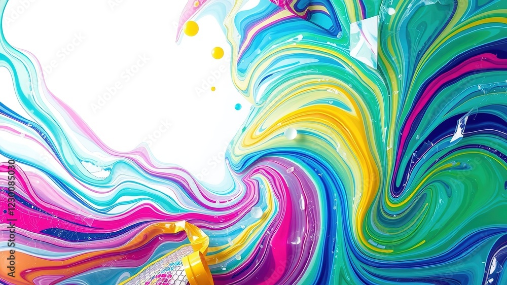 Abstract Plastic Pollution Patterns - Environmental Crisis Abstract Plastic Pollution Patterns - Environmental Crisis