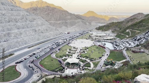  Arial view of Hanging Garden