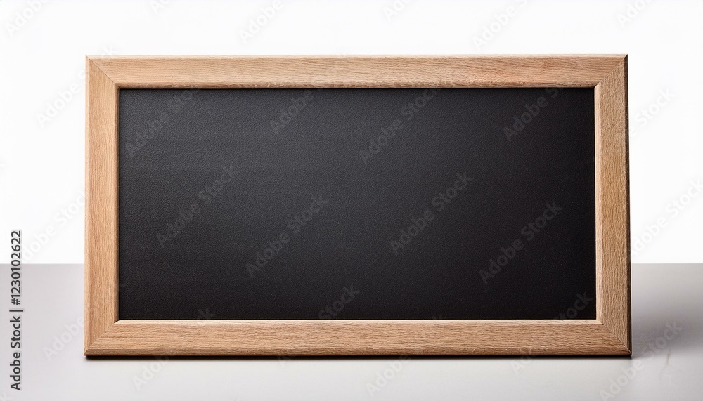 Empty black letter board isolated on white background. Design mockup. Generated image Empty black letter board isolated on white background. Design mockup. Generated image