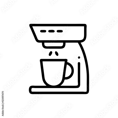 coffee maker icon design