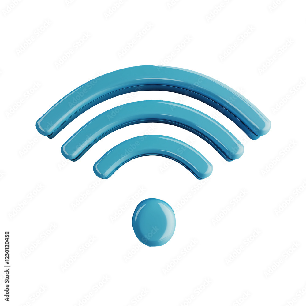 Illustration of the wi fi symbol. Transparent background. Illustration of the wi fi symbol. Transparent background.