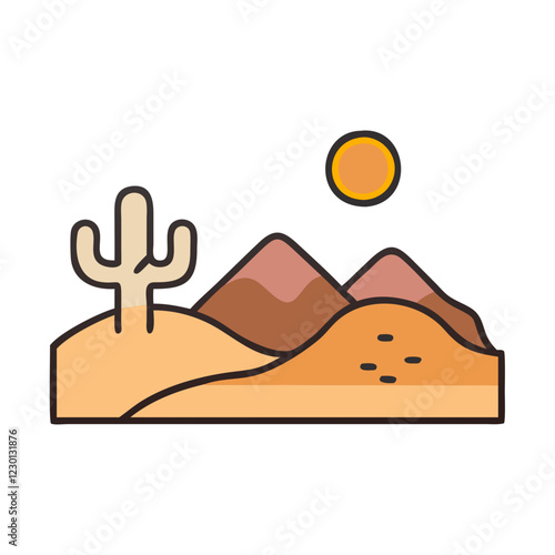 desert icon design