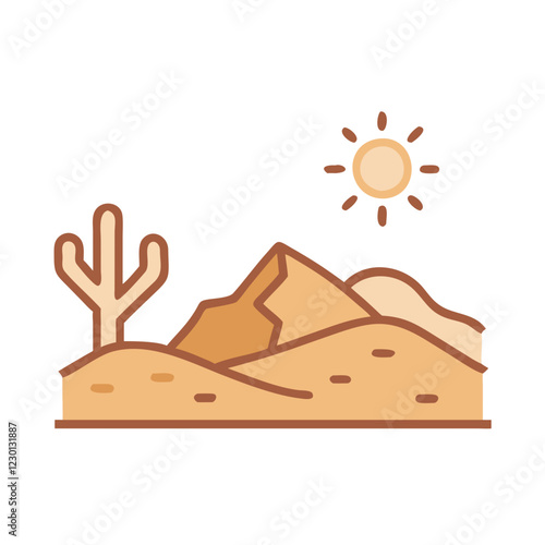 desert icon design