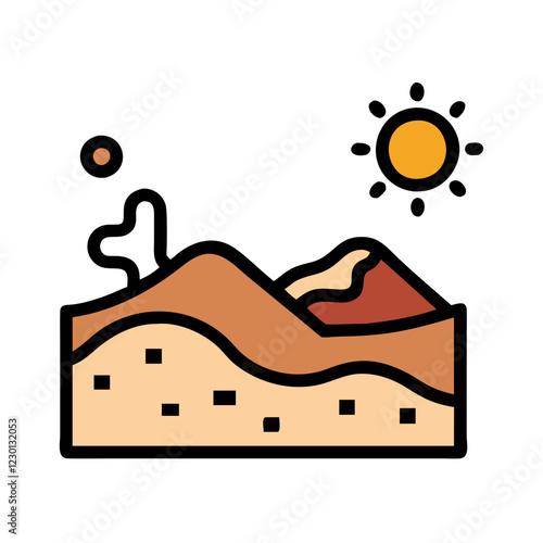 desert icon design