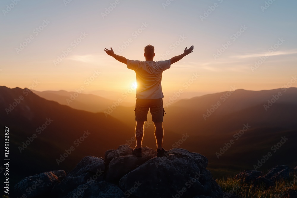 Freiheit und Erfolg in der Natur bei Sonnenuntergang
Freiheit und Erfolg in der Natur bei Sonnenuntergang