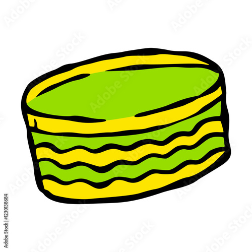Hand-drawn Islamic Cap