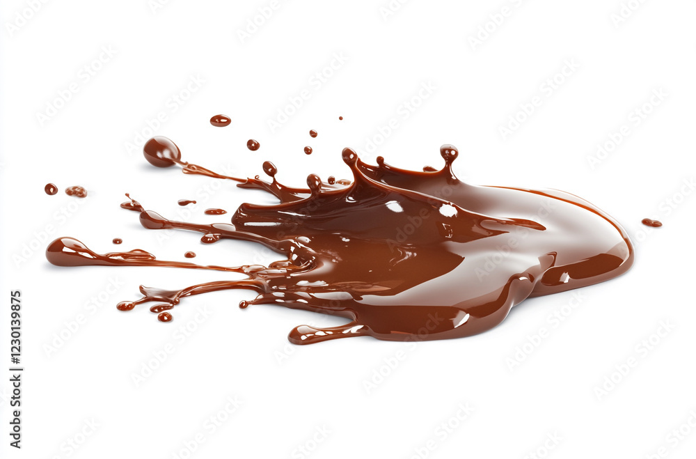 Luxurious Brown Chocolate Burst Luxurious Brown Chocolate Burst