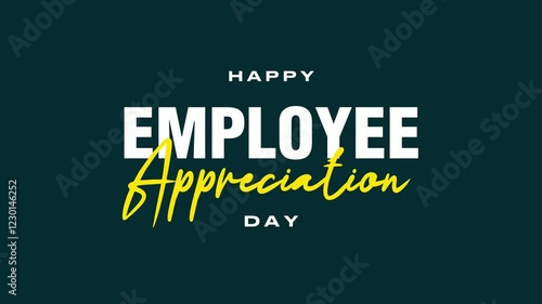 Employee Appreciation Day Holiday Concept Video