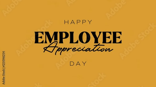 Employee Appreciation Day Holiday Concept Video