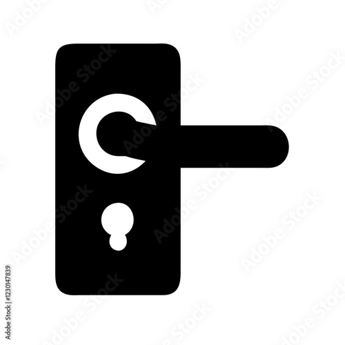 door knob icon design