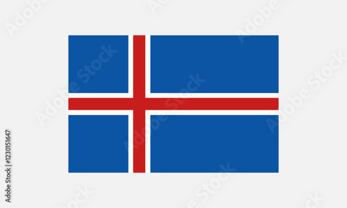 Iceland Flag