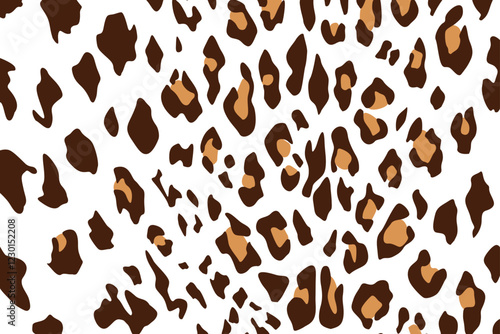 abstract leopard skin illustration design background vector art