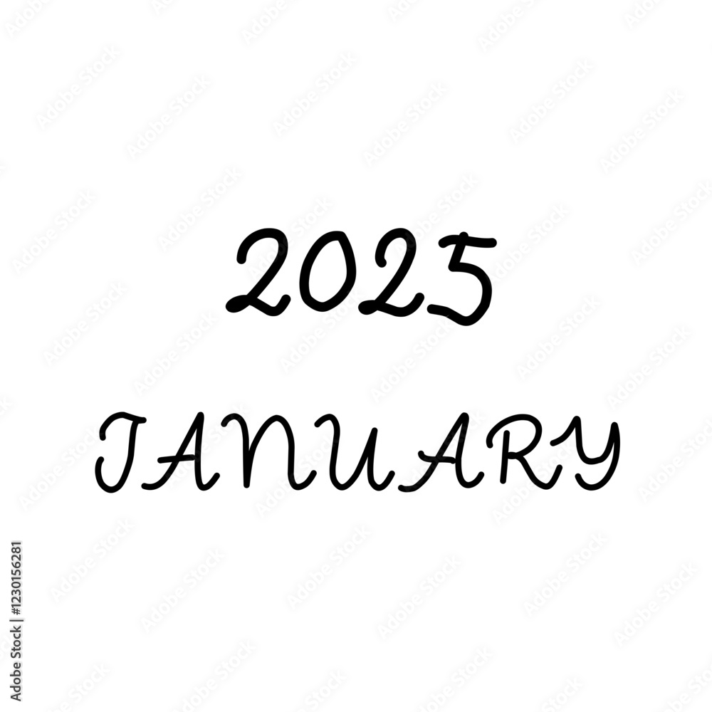 Happy New Year Calligraphy Happy New Year Calligraphy