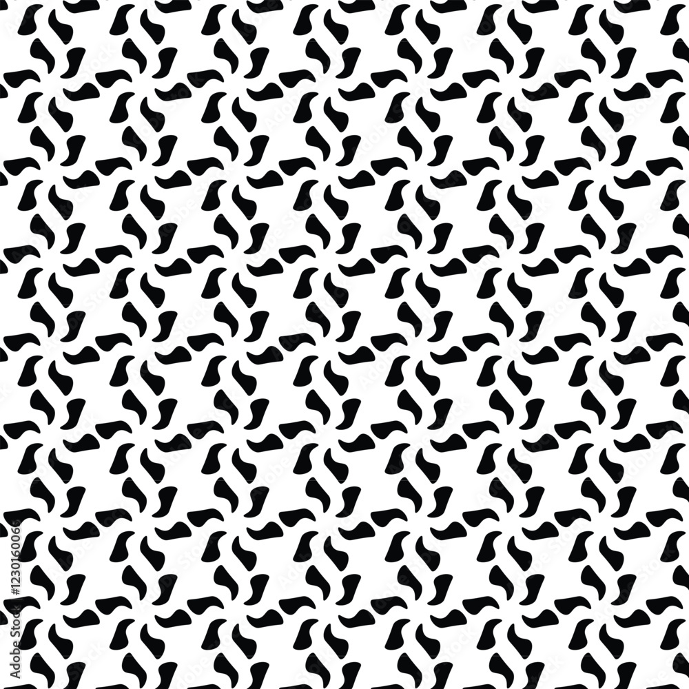 Black and white vector seamless pattern with small diamonds , star shapes ,rhombuses .Abstract black and white geometric texture .Simple minimal wide repeat background . Black and white vector seamless pattern with small diamonds , star shapes ,rhombuses .Abstract black and white geometric texture .Simple minimal wide repeat background .