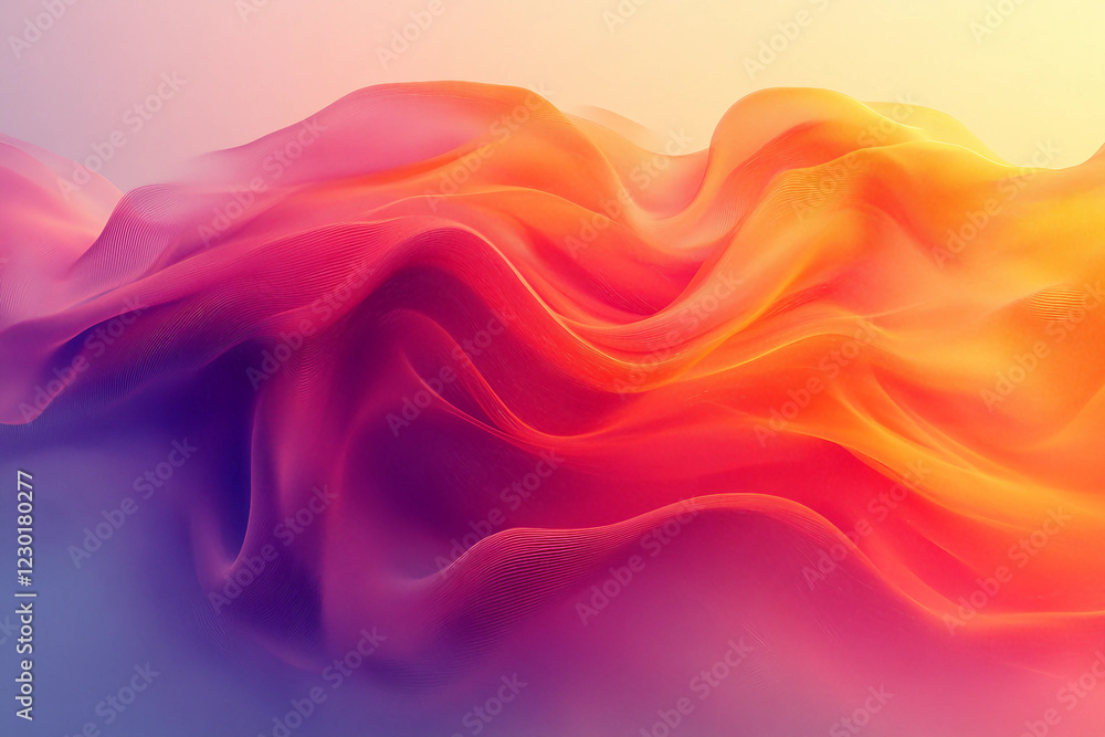 Obraz premium Creative abstract image illustration generative AI