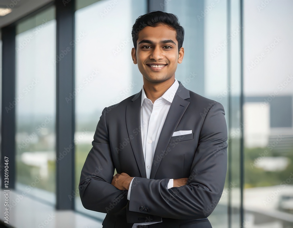 Portrait of successful mature boss, senior businessman in glasses and business suit looking at camera and smiling, man with crossed arms working inside modern office building. Portrait of successful mature boss, senior businessman in glasses and business suit looking at camera and smiling, man with crossed arms working inside modern office building.