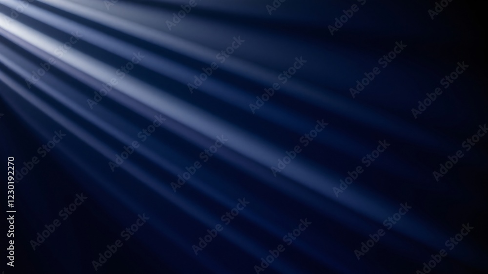 Fototapeta premium Abstract Blue Light Rays Background