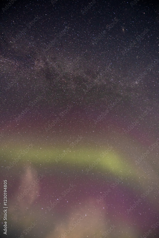 Fototapeta premium Nordlichter am Himmel in norwegen