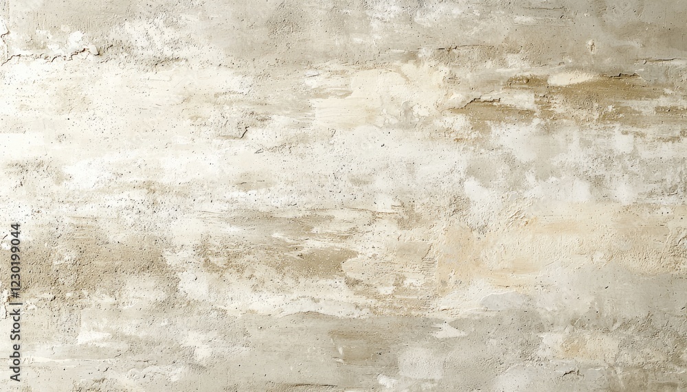 Obraz premium Abstract Beige and Gray Textured Wall Surface