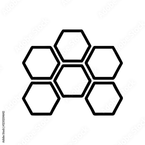 honeycomb icon design