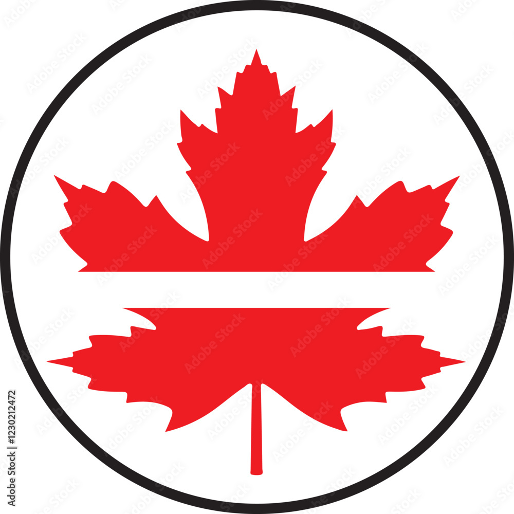 Fototapeta premium canada, flag, maple, leaf, symbol, icon, button, illustration, country, national, vector, america, sign, red, nation, banner, design, 3d, maple leaf, north, logo, ottawa, toronto, patriotic, patriotis