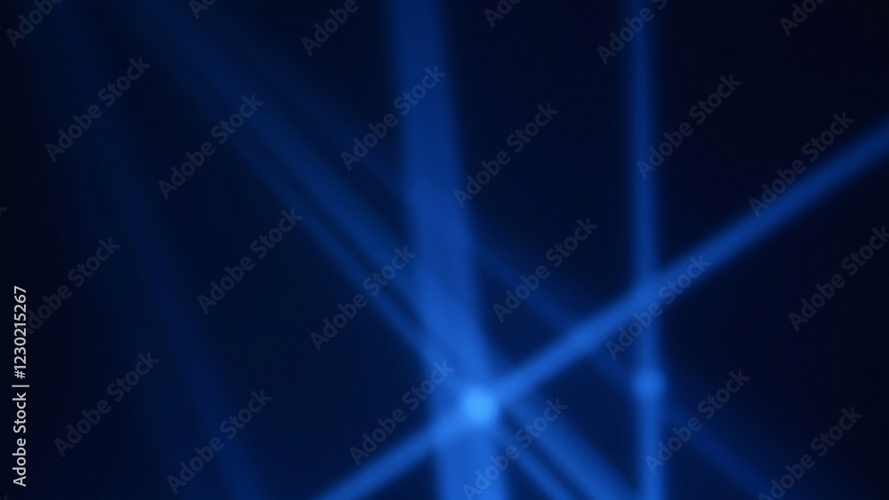 Fototapeta premium Abstract Blue Light Rays Background