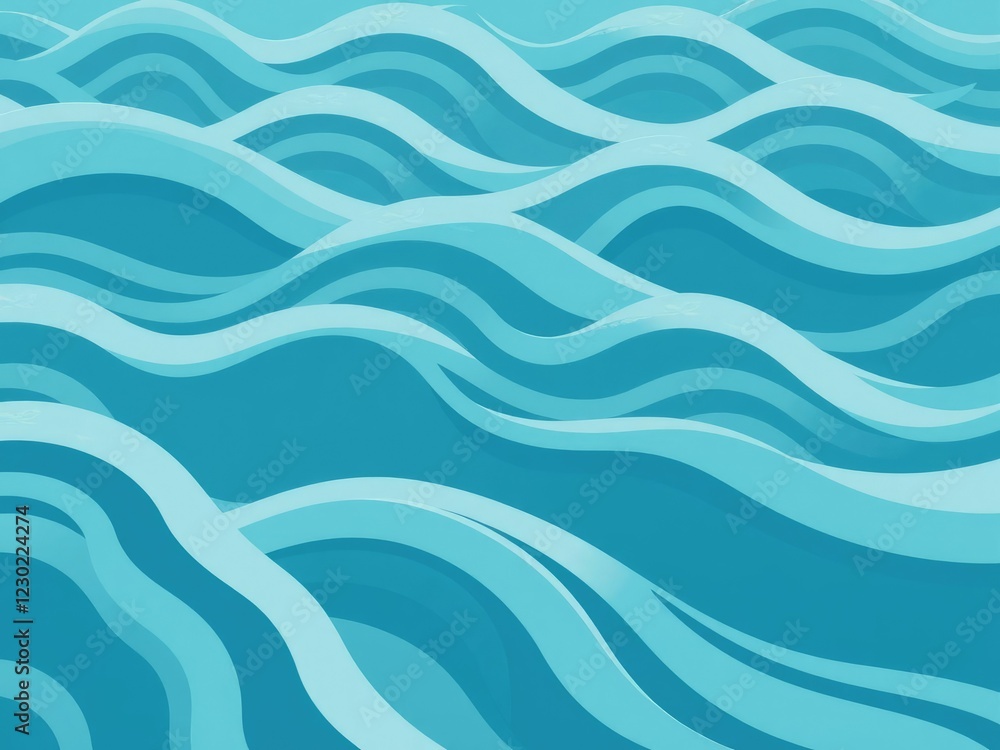 Oceanic wave pattern with stylized ripples and subtle texture, evoking a sense of movement and fluidity, stylized graphics, beachy vibe Oceanic wave pattern with stylized ripples and subtle texture, evoking a sense of movement and fluidity, stylized graphics, beachy vibe