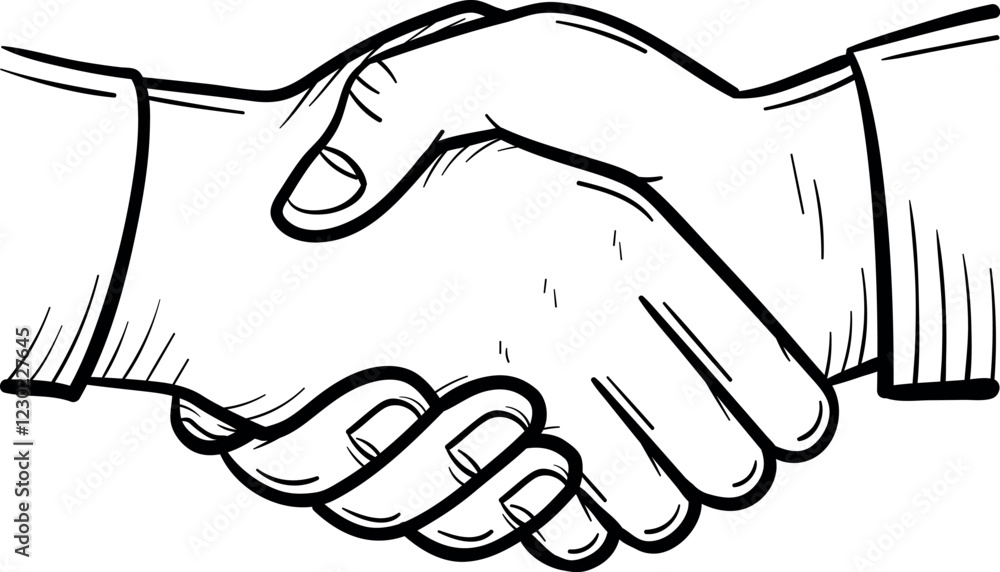 hand shake vector hand shake vector