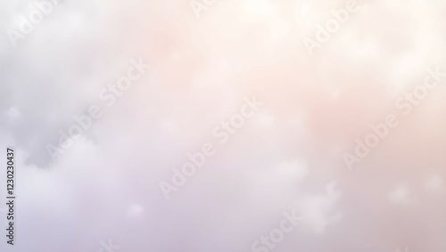 Abstract light pink cloudy background with bokeh