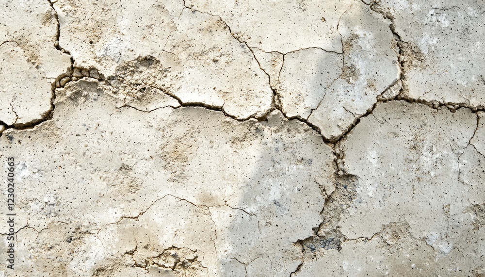 Cracked and weathered concrete wall texture Cracked and weathered concrete wall texture