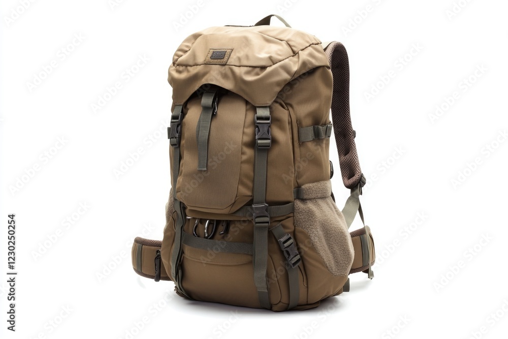 Military-style backpack with multiple pockets, suitable for hiking and travel. Waterproof, durable construction. Lightweight and spacious interior. Military-style backpack with multiple pockets, suitable for hiking and travel. Waterproof, durable construction. Lightweight and spacious interior.