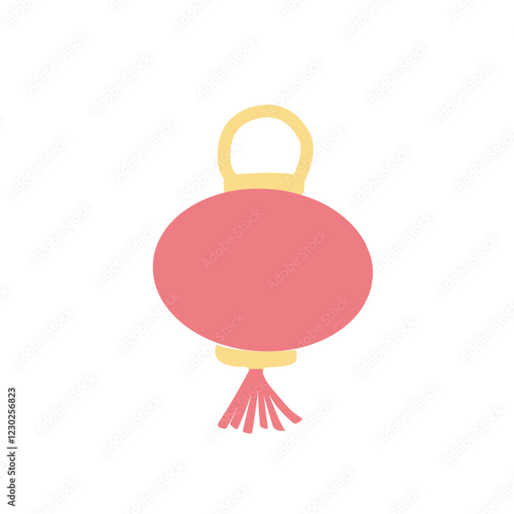 Obraz premium Chinese lantern firecrackers vector