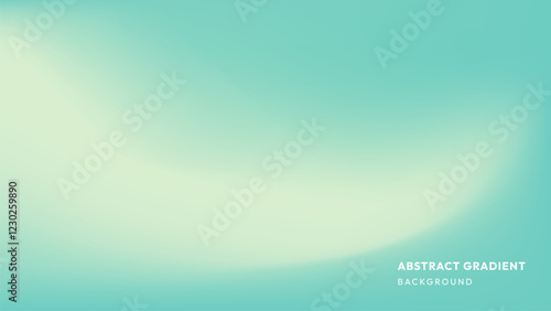 Green vector wallpaper. Abstract style with gradient. Green vector blurred background.