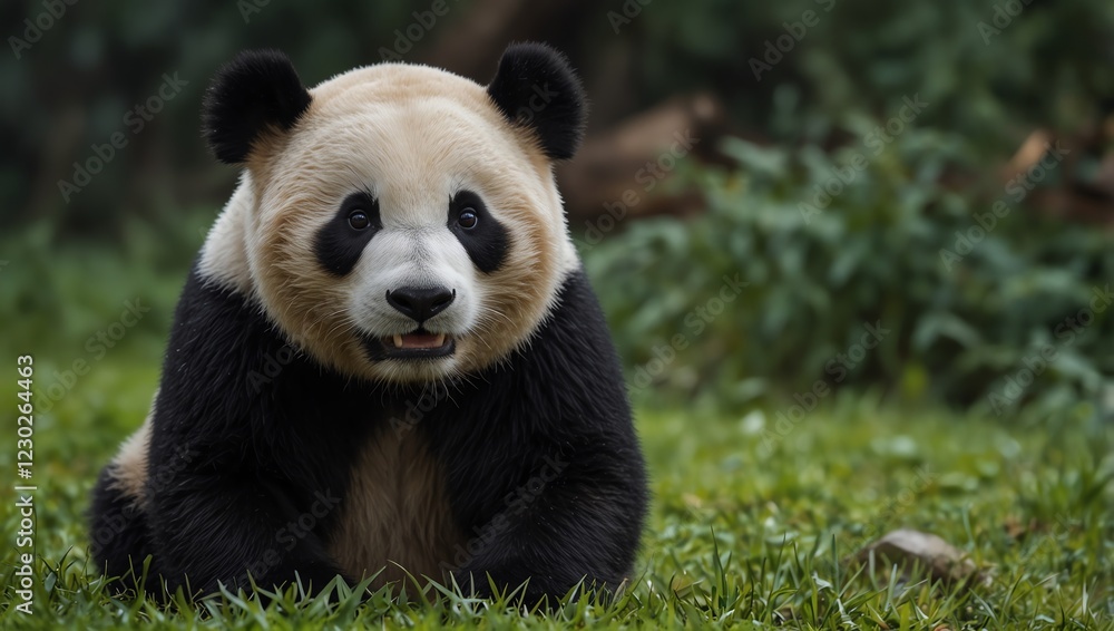 Obraz premium giant panda bear