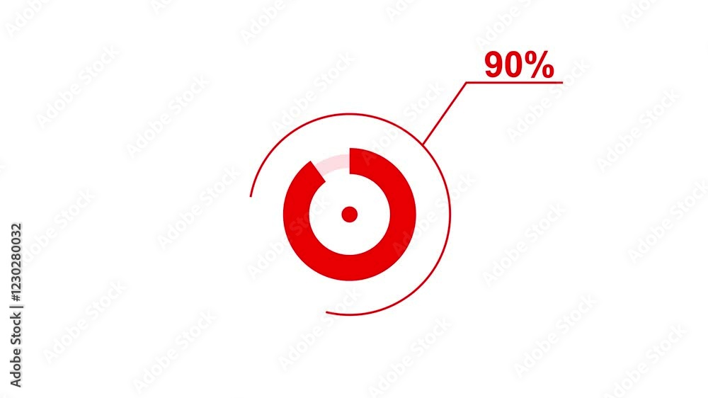 loading icon animation 60% circle. 60% percent circle round donut chart infographic .Infographic Element with Alpha Channel 4k video royalty free graphic animation loading icon animation 60% circle. 60% percent circle round donut chart infographic .Infographic Element with Alpha Channel 4k video royalty free graphic animation